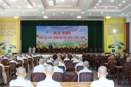 Quang cảnh buổi khai mạc kỳ thi