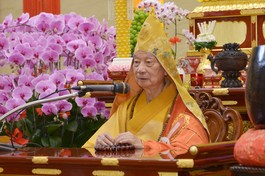 [Video] Đức Pháp chủ GHPGVN khai thị tại Pháp hội Vu lan do GHPGVN TP.HCM tổ chức
