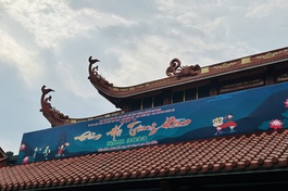 Pano Đêm hội Trăng Rằm Trung thu tại Việt Nam Quốc Tự