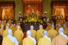 [Video] Trang nghiêm Lễ tưởng niệm Sơ Tổ Trúc Lâm Điều Ngự tại Việt Nam Quốc Tự