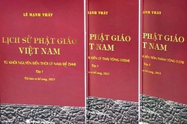 3 tập Lịch sử Phật giáo Việt Nam của tác giả Lê Mạnh Thát được tái bản, bổ chú nhiều thông tin cập nhật qua quá trình nghiên cứu, điền dã.