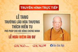 [TRỰC TIẾP] Hoài niệm Ân sư - Môn đồ pháp quyến tưởng niệm Trưởng lão Hòa thượng Thích Hiển Tu