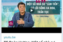 “Một số nhà sư làm tiền, sống xa hoa” là ai trong số gần 6 vạn Tăng Ni, thưa bà TS Đoàn Hương?