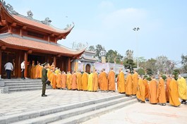 Chư Tăng Ni quang lâm đền thờ Anh hùng dân tộc Hoàng Hoa Thám và nghĩa quân Yên Thế 