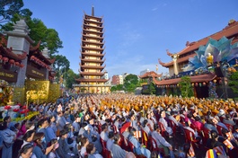 [Video] Toàn cảnh Lễ chính thức Đại lễ Phật đản Phật lịch 2568 tại Việt Nam Quốc Tự