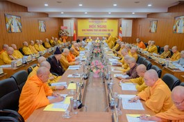 [Video] Ban Thường trực Hội đồng Trị sự thảo luận các Phật sự quan trọng của Giáo hội 