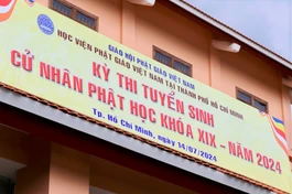 Kết quả kỳ thi tuyển sinh cử nhân Phật học khóa XIX (2024) Học viện Phật giáo VN tại TP.HCM