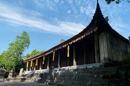 Quảng cảnh chùa Trăm Gian - Ảnh: Xuân Đạt