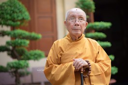 Trưởng lão Hòa thượng Thích Tịnh Hạnh (1936-2024) - Ảnh: Đăng Huy