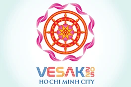 Logo chính thức của Đại lễ Vesak Liên Hiệp Quốc 2025 tổ chức tại TP.HCM, Việt Nam đã được ICDV chọn và thông qua