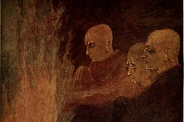 Chư vị Thánh đệ tử của Đức Phật, bích họa - Ảnh sưu tầm