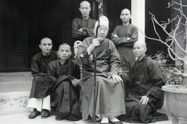 Đại lão Hòa thượng Thích Tịnh Khiết tại chùa Tường Vân - Ảnh tư liệu của GN