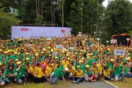 Hội trại Tuổi trẻ Phật giáo do Báo Giác Ngộ tổ chức - Ảnh: Bảo Toàn