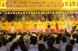 Quang cảnh Lễ khai mạc tọa đàm khoa học: “Vấn đề hoằng pháp trong xu hướng thời đại mới”