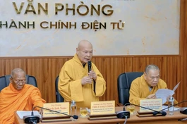 Trưởng lão Hòa thượng Thích Thiện Nhơn cho biết Ban Trị sự GHPGVN tỉnh, thành phố mới sẽ bắt đầu hoạt động Phật sự vào ngày 15-7-2025