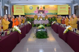 Hội nghị Ban Thường trực Hội đồng Trị sự GHPGVN mở rộng tại thiền viện Quảng Đức, TP.HCM - Ảnh: B.Toàn/BGN