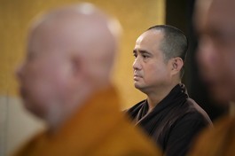 Thượng tọa Thích Tâm Hải, Tổng Biên tập Báo Giác Ngộ - Ảnh: Hữu Khoa