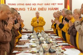 Ban Thường trực Hội đồng Trị sự khu vực phía Bắc họp triển khai hoạt động Phật sự