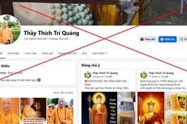 Tự lập Facebook cá nhân và nhóm, lấy hình ảnh Đức Pháp chủ GHPGVN để tạo niềm tin nhằm trục lợi