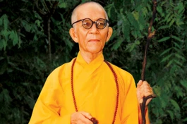 Đại lão Hòa thượng Thích Trí Tịnh (1917-2014) là vị lãnh đạo đầu tiên của Thành hội Phật giáo TP.HCM sau khi thành lập (6-1982) - Ảnh: Báo Giác Ngộ 