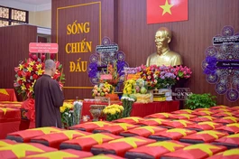 Cho đến nay, 7-1-2026, các lực lượng thuộc Bộ Tư lệnh TP.HCM đã quy tập được 731 bộ hài cốt liệt sĩ, gồm 698 bộ hài cốt liệt sĩ được phát hiện, tại 8 vị trí mộ tập thể ở Công viên Lê Thị Riêng - Ảnh: Quảng Đạo/BGN