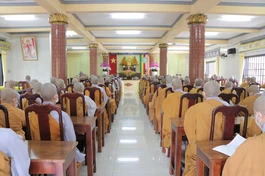 Quang cảnh buổi thuyết giảng