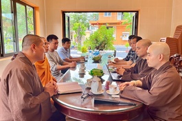 Thảo luận xây dựng quy chế hoạt động của Ban Thông tin - Truyền thông Phật giáo TP.Thủ Đức