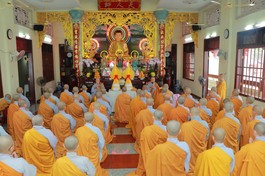 Lễ Tự tứ của chư Ni tại Ni viện Vạn Hạnh