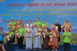 Tuyên dương các cơ sở tự viện và cá nhân có thành tích đóng góp tích cực, chung tay xây dựng TP.Thủ Đức