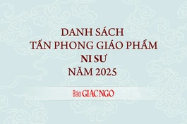 Danh sách 529 vị được tấn phong giáo phẩm Ni sư năm 2025