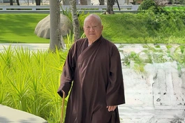 Hòa thượng Thích Thiện Minh, Phó Trưởng ban Tăng sự GHPGVN TP.HCM, nguyên Trưởng ban Trị sự GHPGVN TP.Thủ Đức (cũ) - Ảnh: Nguyện Truyền/BGN 