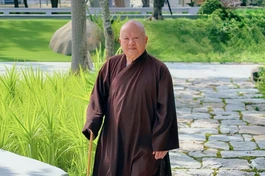 Hòa thượng Thích Thiện Minh, Phó Trưởng ban Tăng sự GHPGVN TP.HCM, nguyên Trưởng ban Trị sự GHPGVN TP.Thủ Đức (cũ) - Ảnh: Nguyện Truyền/BGN 