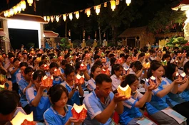 Lễ cầu nguyện mùa thi năm 2026 với chủ đề "Thắp sáng ước mơ" tại tịnh xá Ngọc Thạnh, xã Giồng Riềng, tỉnh An Giang