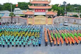 700 bạn trẻ tham gia hoạt động trải nghiệm thực tế, sinh hoạt tập thể, rèn luyện thể chất...