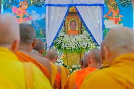 Chư tôn giáo phẩm Hội đồng Chứng minh, Hội đồng Trị sự và Ban Trị sự tỉnh viếng tang Hòa thượng Danh Lân, Ủy viên Hội đồng Trị sự, Chứng minh Ban Trị sự GHPGVN tỉnh An Giang, Phó Chủ tịch Hội Đoàn kết Sư sãi yêu nước tỉnh
