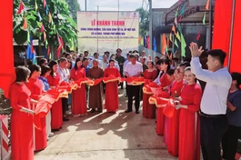 Khánh thành công trình cầu, đường dân sinh tại tổ 10, ấp Mít Nài, xã La Ngà, TP.Đồng Nai