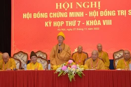 Hội nghị kỳ 7 - Khóa VIII của Hội đồng Chứng minh - Hội đồng Trị sự nhằm rà soát và hoàn tất những công tác chuẩn bị cho Đại hội đại biểu Phật giáo toàn quốc lần thứ IX 