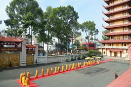 Xá-lợi Trái tim Bồ-tát Thích Quảng Đức đã được cung thỉnh an vị tại tháp Đa Bảo - công trình kỷ niệm Pháp nạn 1963 trong khuôn viên Việt Nam Quốc Tự (Q.10, TP.HCM), vào sáng 11-5 (14-4-Ất Tỵ)