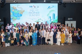 Buổi ra mắt cuốn sách "Giấc mơ hóa Rồng Xanh" của tác giả Trần Tuệ Tri được tổ chức vào sáng ngày 27-12 tại Trung tâm Khởi nghiệp Sáng tạo TP.HCM (P.Xuân Hòa, TP.HCM) - Ảnh: TC