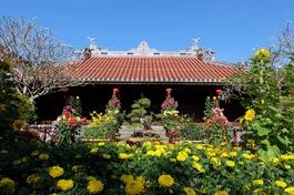 Ngôi cổ tự Viên Giác vẫn giữ trong mình nét bình yên, tĩnh lặng của chốn thiền môn giữa lòng đô thị cổ Hội An - Ảnh: Nguyễn Cường