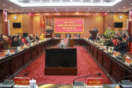 Quang cảnh buổi gặp mặt - Ảnh: Nhuận Nguyện