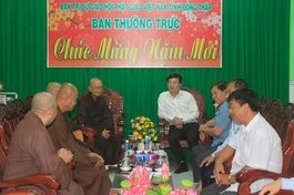 Quang cảnh buổi thăm