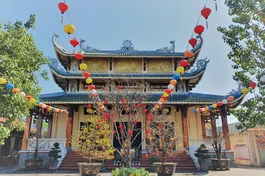 Chùa Phổ Quang trang trí đón xuân 