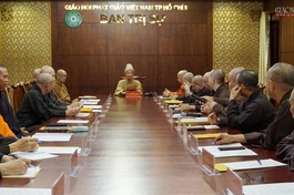 Ban Thường trực Ban Trị sự triển khai nhiều Phật sự năm 2021 và hoạt đồng mừng Xuân Tân Sửu