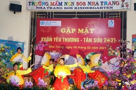 Tổ chức chương trình “Xuân yêu thương - Tết Tân Sửu” đến trên 150 trẻ em