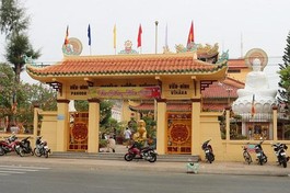 Trường Trung cấp Phật học tỉnh Bến Tre đặt tại chùa Viên Minh - Trụ sở Ban Trị sự tỉnh