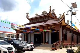 Ngôi chánh điện chùa An Bửu được hoàn thành trang nghiêm sau 4 năm xây dựng