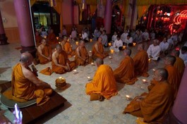 Đêm hoa đăng tưởng niệm cố Trưởng lão Hòa thượng Thích Giác Phúc