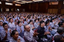 Phật tử sinh hoạt tại các đạo tràng TP.HCM