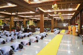 Theo truyền thống mỗi năm vào tiết Thanh Minh, chùa tổ chức lễ hiệp kỵ và 5 năm một lần tổ chức quy mô hơn